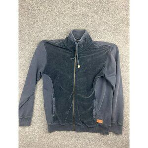 MCS Rugged Refined Jacket Men's XXL Blue Fleece Full Zip Athletic Track Pockets